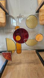 "even op moeten wachten" Glas in lood/Tiffany Uniek, Ophalen of Verzenden, Nieuw