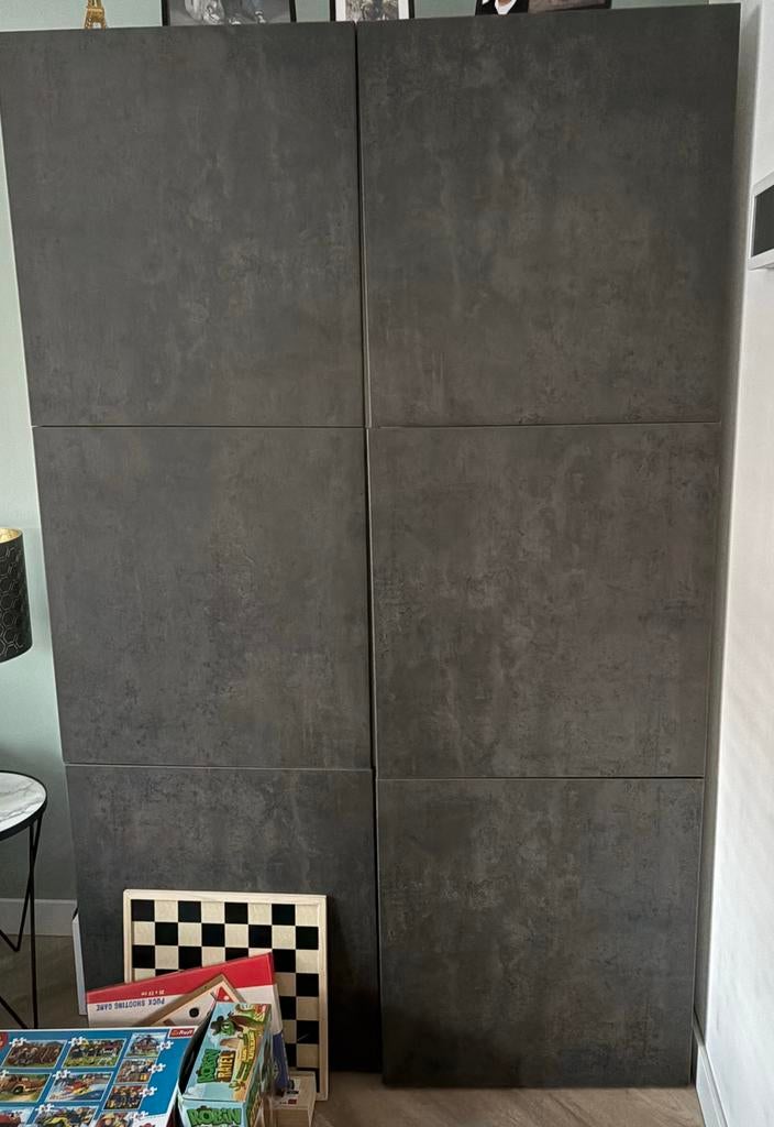 Besta kastdeuren* Kallviken met scharnieren, Ophalen, 50 tot 100 cm, Zo goed als nieuw, Minder dan 100 cm