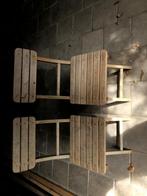 Twee houten stoeltjes, Ophalen, Gebruikt, Twee, Overige kleuren