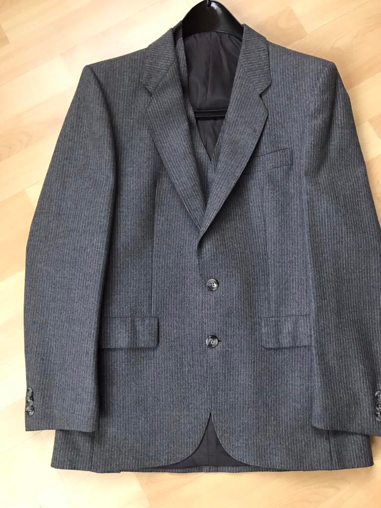 Frans Molenaar grijs Heren Kostuum maat 46, Ophalen of Verzenden, Zo goed als nieuw, Maat 46 (S) of kleiner, Grijs