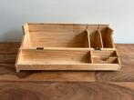 Duurzame bureau organizer, Ophalen of Verzenden, Gebruikt, Overige houtsoorten, Minder dan 50 cm