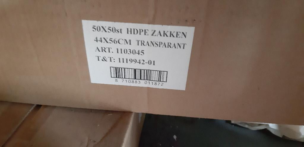 Plastic zakken, Huis en Inrichting, Ophalen of Verzenden, Nieuw