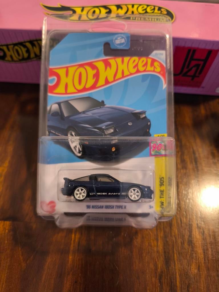 Hot Wheels '96 Nissan 180SX Type X STH, Ophalen of Verzenden, Zo goed als nieuw, Auto