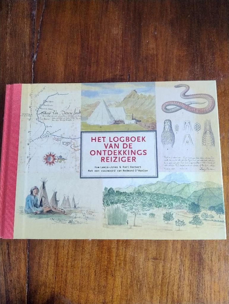 Het logboek van de ontdekkingsreiziger, Boeken, Ophalen of Verzenden, Zo goed als nieuw, Huw Lewis-Jones & Karl Herbert, Europa