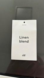 Wijde hoge broek met linnen maat xl als nieuw, Beige, Maat 46/48 (XL) of groter, Ophalen of Verzenden, Zo goed als nieuw