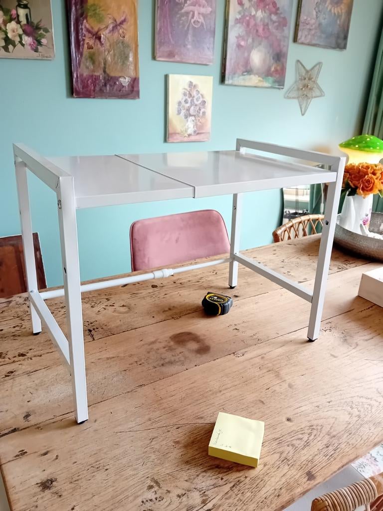 Keukenrek, wit, metaal, Huis en Inrichting, Keuken | Keukenbenodigdheden, Ophalen, Nieuw, Metaal, Wit