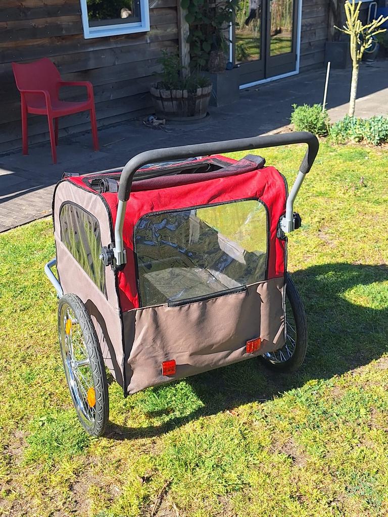 Stevige Hondenfietskar  (inklapbaar), Ophalen, Gebruikt, Hondenkar, 40 tot 60 kg