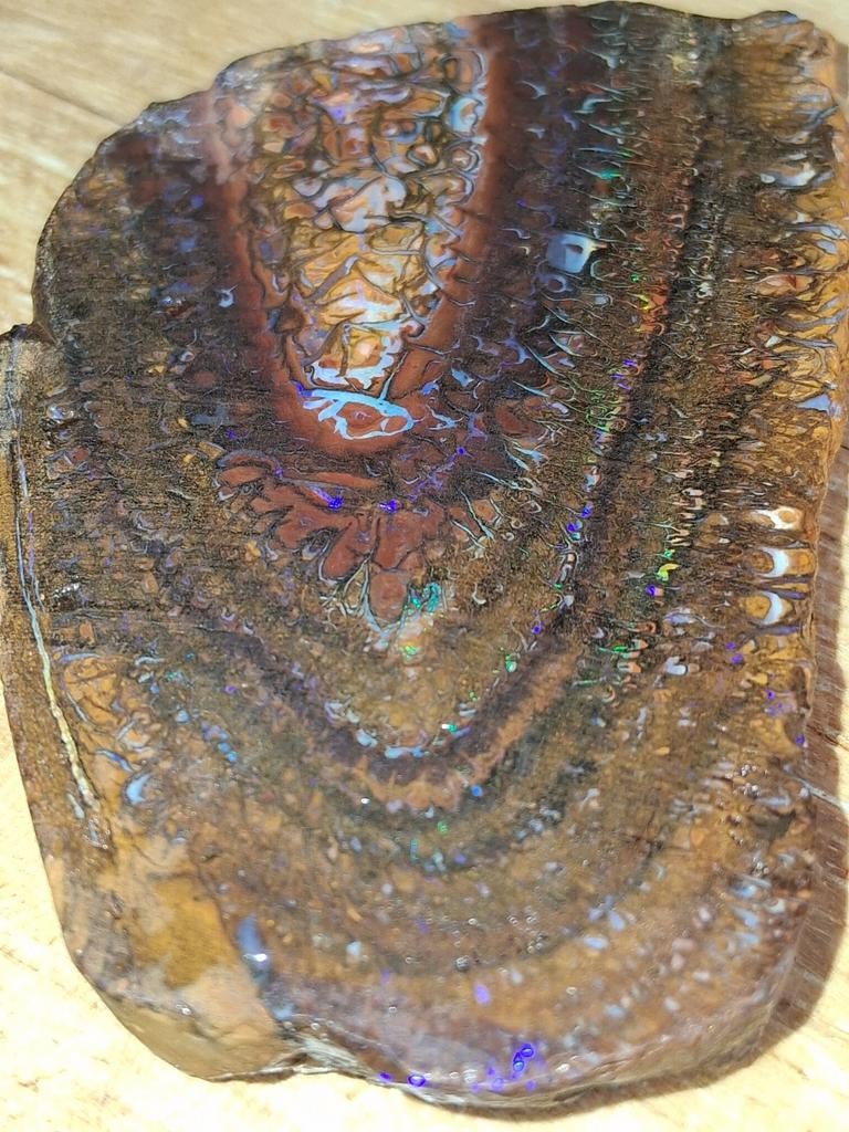 Twee ruwe Australische Queensland Boulder slabs, Sieraden, Tassen en Uiterlijk, Edelstenen, Ophalen of Verzenden