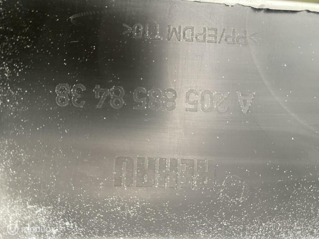 Achterbumper mercedes c w205 coupe cabrio a2058858438, Gebruikt, Ophalen of Verzenden, Achter, Bumper