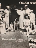 Retro reclame 1974 Dato wasmiddel witte nachtkleding, Verzamelen, Retro, Verzenden, Overige typen