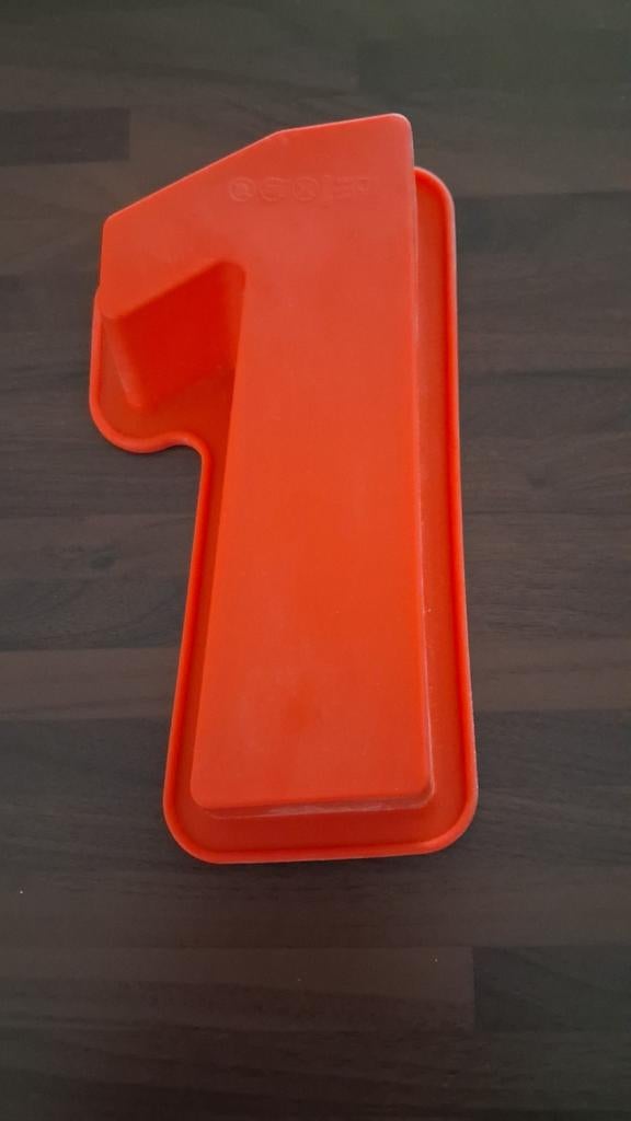 Bakvorm cijfer 1, Ophalen, Zo goed als nieuw, Taarten, Bakvorm