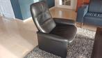 De Sede fauteuil/ relax stoel, verstelbaar, leer zwart, Ophalen, Zwitsers design, Zo goed als nieuw, 50 tot 75 cm