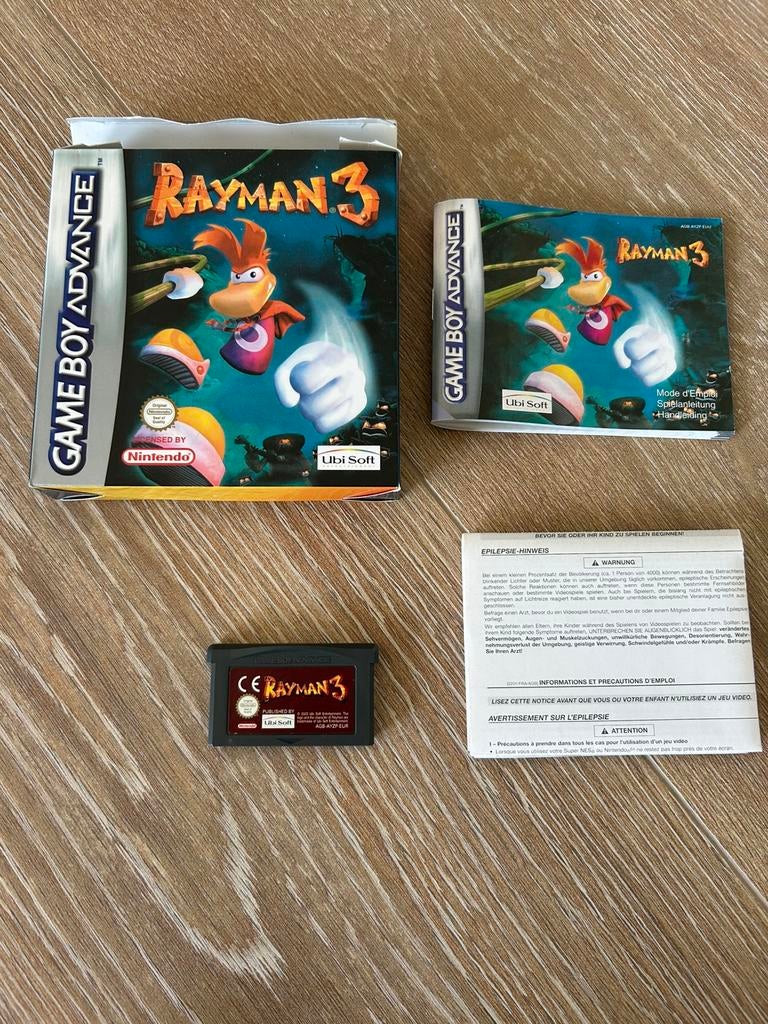 Rayman 3 gameboy Advance, Avontuur en Actie, 1 speler, Ophalen of Verzenden, Zo goed als nieuw