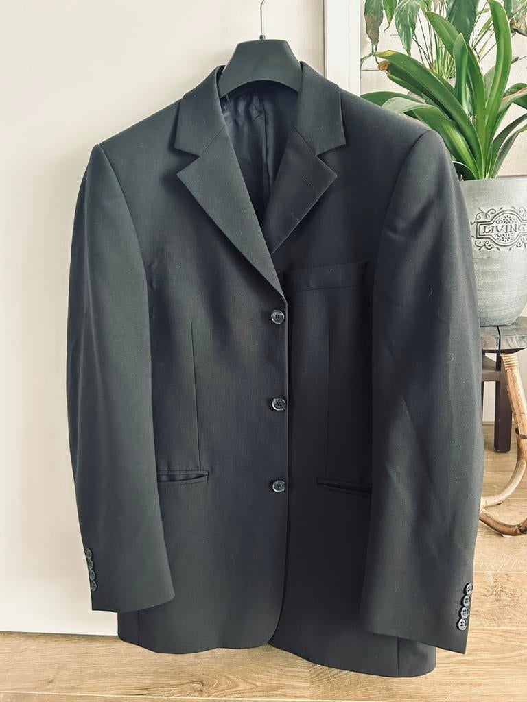 Z.g.a.n zwarte colbert maat 46/S, Ophalen of Verzenden, Zo goed als nieuw, Maat 46 (S) of kleiner, Zwart