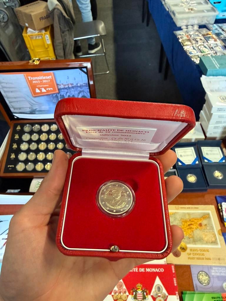 Monaco 2 euro Albert I 2022, Postzegels en Munten, Munten | Europa | Euromunten, Ophalen of Verzenden, Monaco, 2 euro