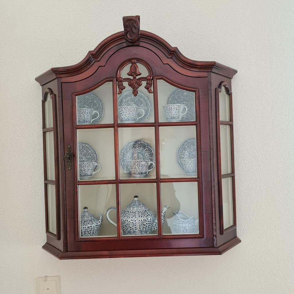 Hangkastje, vitrinekastje, Huis en Inrichting, Ophalen, 50 tot 100 cm, Zo goed als nieuw, Minder dan 100 cm