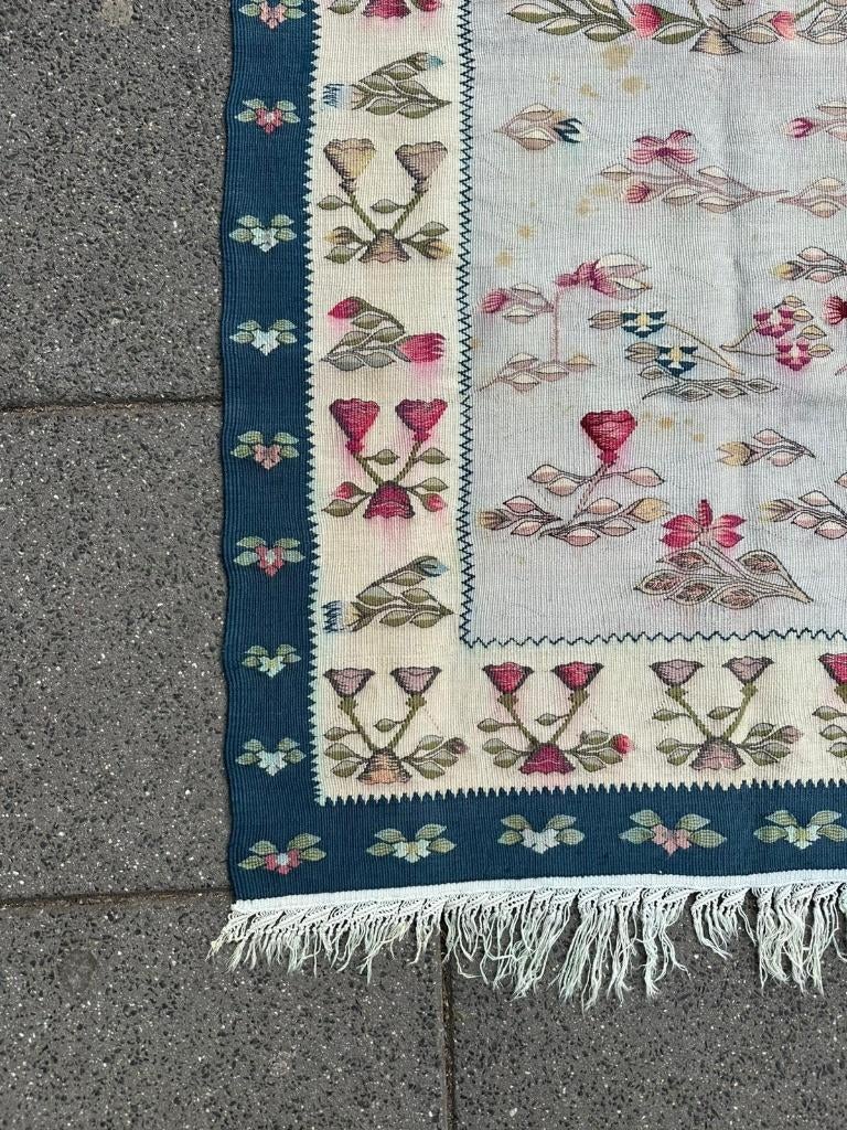 Prachtige Kilim Besarapian ( very nice gilim ) 177 x 85 cm, Gebruikt, Overige kleuren, Wol, NA