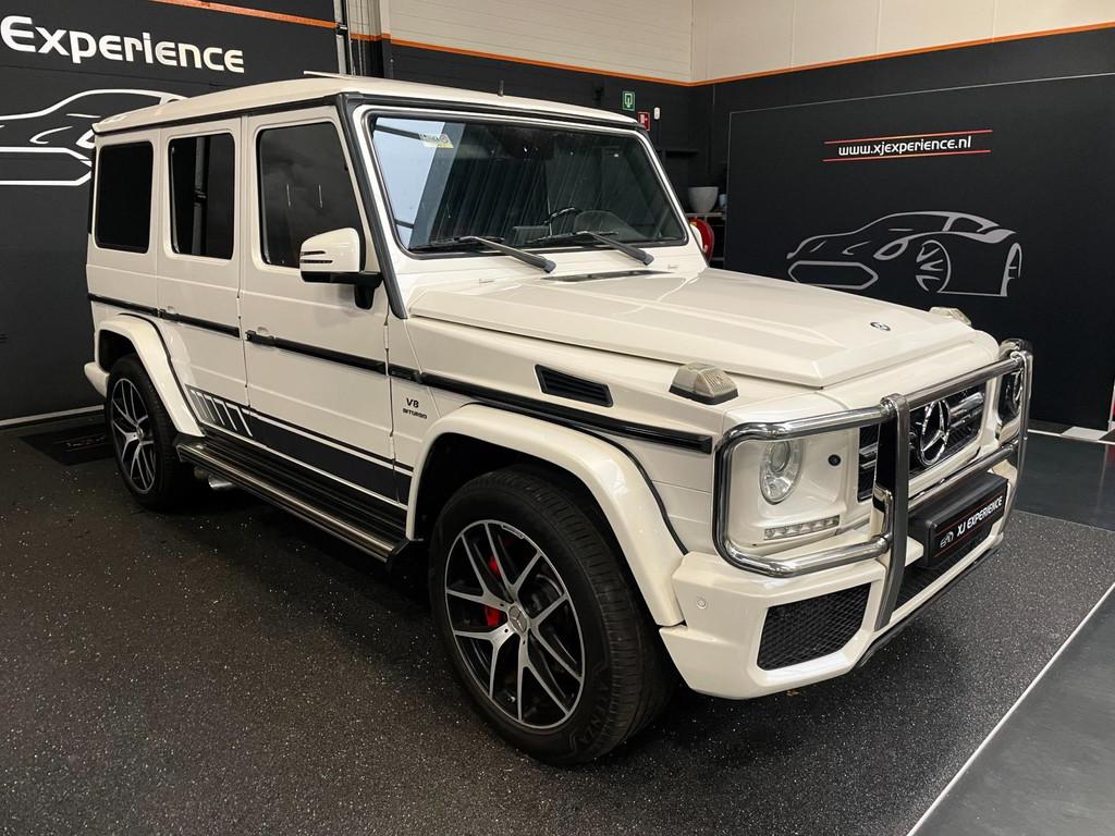 Mercedes-Benz G-klasse 63 AMG Edition Navi Opendak Leder, Auto's, Mercedes-Benz, Automaat, Gebruikt, 4769 cc, G-Klasse