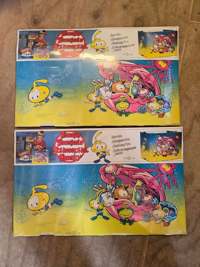 Vintage dozen Snorkels 1985 - NIEUW -, Verzamelen, Ophalen of Verzenden, Nieuw, Tv, Gebruiksvoorwerp