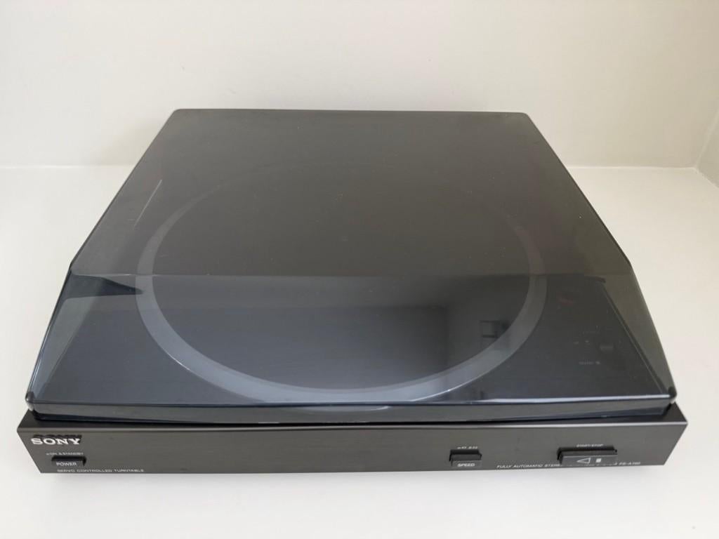 Sony PS-A790 platenspeler met stofkap – werkt goed, Ophalen of Verzenden, Gebruikt, Platenspeler, Sony