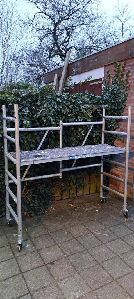 Rolsteiger / kamersteiger te huur, Doe-het-zelf en Verbouw, Steigers, Ophalen, Rolsteiger of Kamersteiger