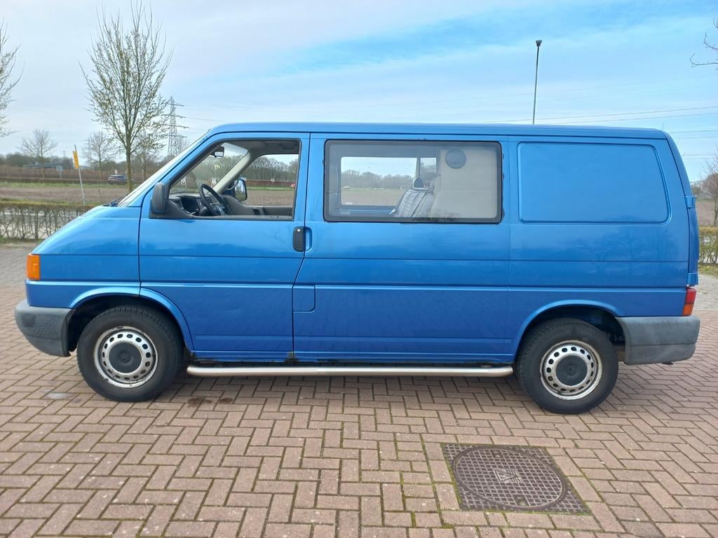 Volkswagen Transporter T4 eerste Eigenaar 1999 MET BUSTENT., Metallic lak, 102 pk, Diesel, Grijs