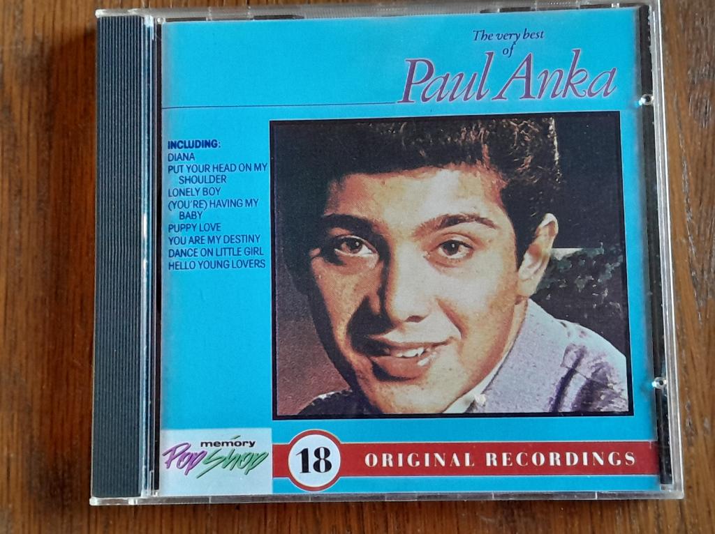 Paul Anka the very best of cd, Ophalen of Verzenden, Gebruikt