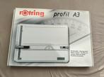 Rotring Profil A3 Tekenbord inclusief originele doos, Doe-het-zelf en Verbouw, Tekentafels, Verzenden, Gebruikt, Minder dan 130 cm