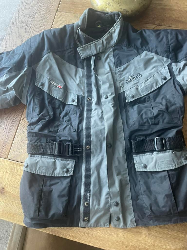 Daman heren motor  jas maat L, Ophalen of Verzenden, Tweedehands, Heren, Jas | textiel