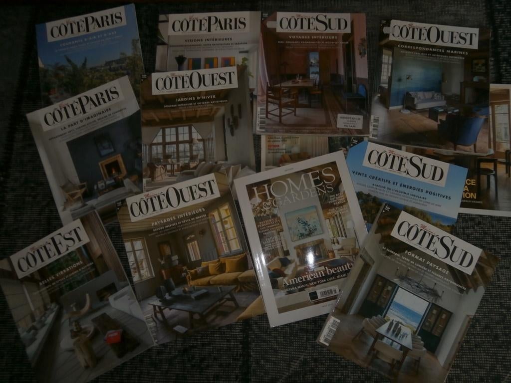 10 woonbladen Cote Sud Maisons Paris, Ophalen of Verzenden