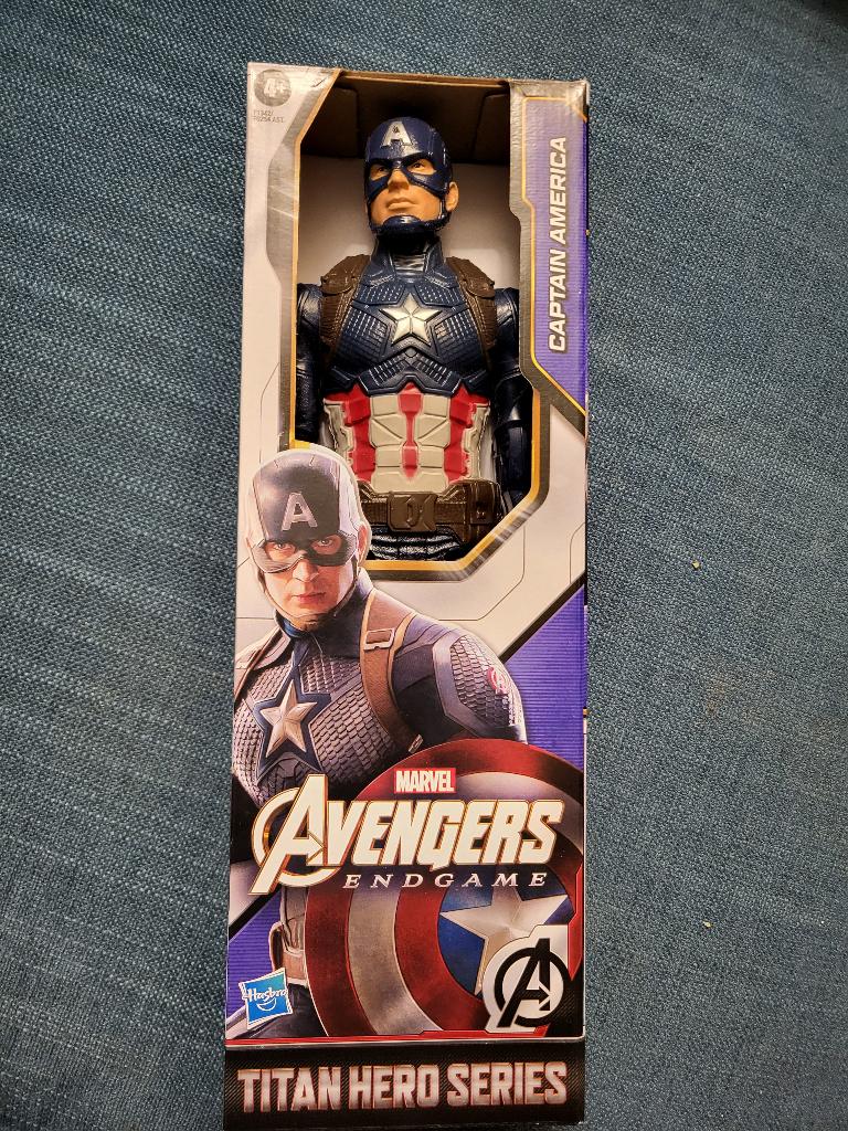 Captain America Action Figure / Titan Hero Series, Ophalen of Verzenden, Zo goed als nieuw