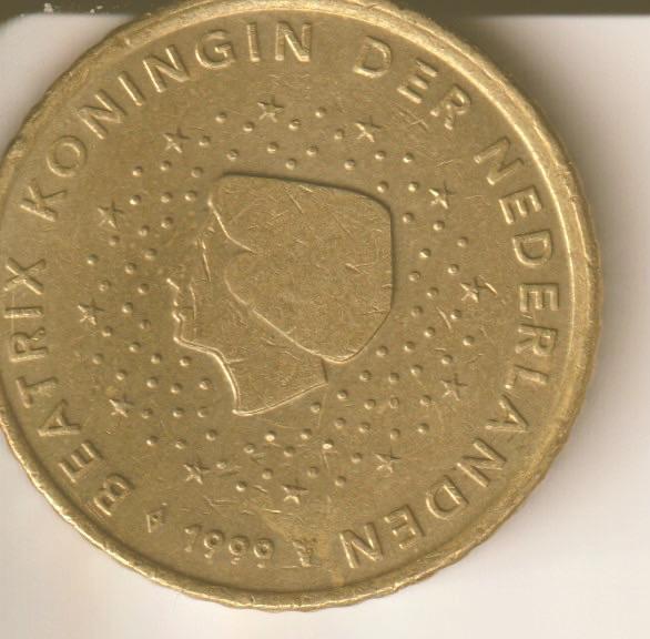 50 cent 1999 nederland, Postzegels en Munten, Verzenden, Overige landen, 50 cent