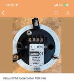 Vetus Toerenteller RPM 100mm - Bootonderdeel, Watersport en Boten, Ophalen of Verzenden, Gebruikt, Overige typen
