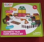 Magnetic Tiles Boerderij incl. Dieren (Geseald) 45 stukken, Ophalen of Verzenden, Nieuw, Bouwen