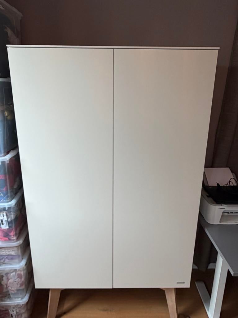 Kidsmill Sixties Kledingkast Tweedeurs - Perfecte Staat, Ophalen, 50 tot 100 cm, Zo goed als nieuw, 150 tot 200 cm