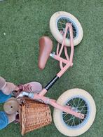 Velloretti driewieler Salmon met rieten mandje, Fietsen en Brommers, Fietsen | Driewielers, Ophalen of Verzenden, Zo goed als nieuw