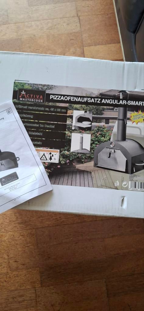 Activa Mastercook Pizzaoven  Angular-Smart, Tuin en Terras, Pizzaovens, Ophalen of Verzenden, Nieuw