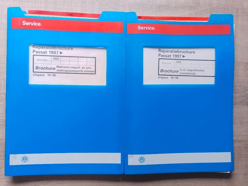 Werkplaatsboeken Vw Passat 3B  B5 2.3 VR5 benzinemotor AGZ, Ophalen of Verzenden, Gelezen, Volkswagen