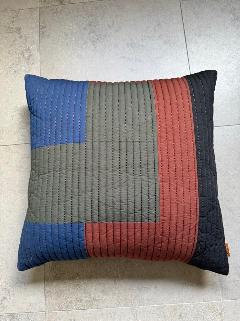 Ferm Living shay quilt cushion, Ophalen of Verzenden, Nieuw, Overige kleuren, Vierkant