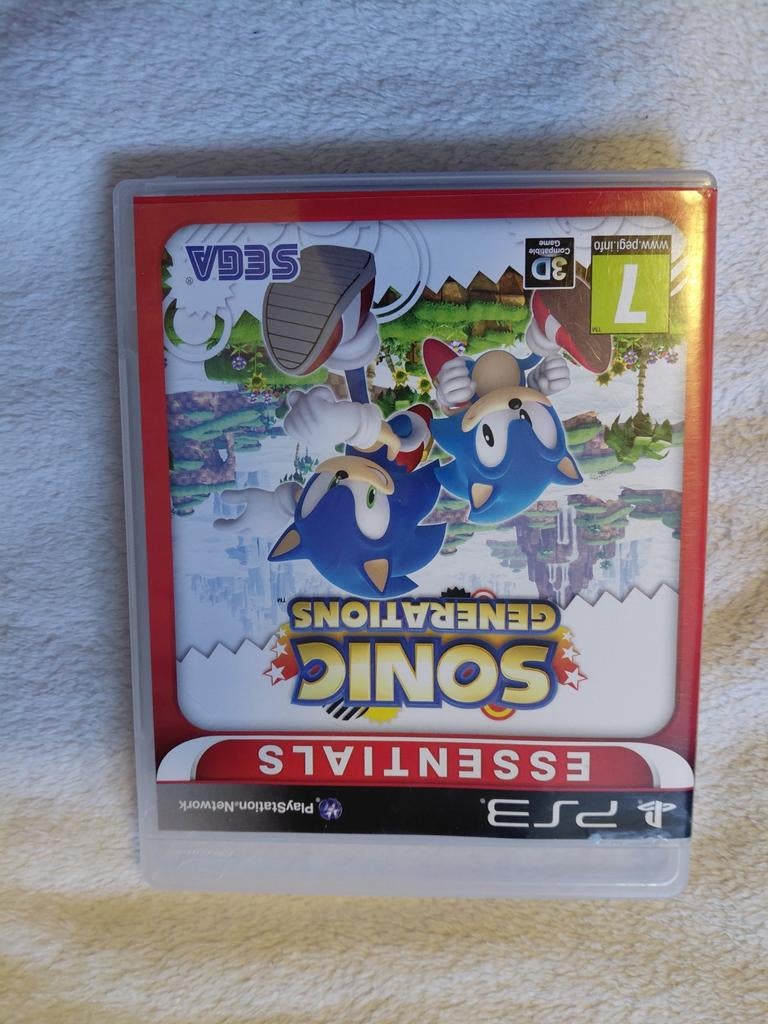 Sonic generations ps3, Ophalen of Verzenden, Zo goed als nieuw