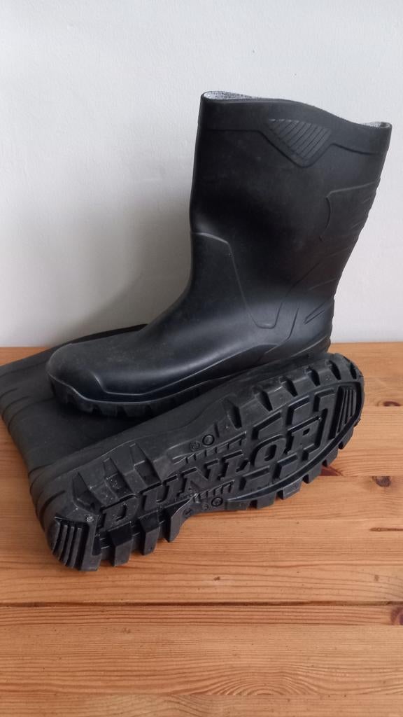 Dunlop Regenlaarzen Maat 43, Ophalen, Nieuw, Zwart, Regenlaarzen