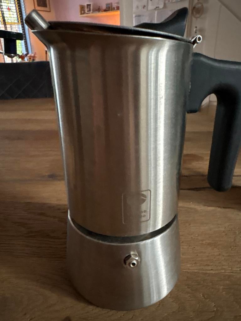 Vienna Coffee Percolator Inductie 300ml, Espresso apparaat, Gemalen koffie, Ophalen of Verzenden, Zo goed als nieuw