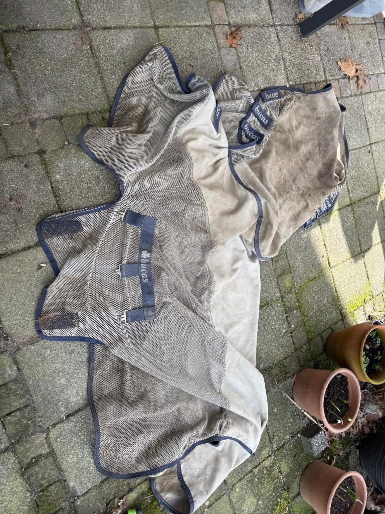 Bucas Sweet itch halve eczeemdeken 6’0 (183cm), Dieren en Toebehoren, Ophalen of Verzenden, Gebruikt, Deken