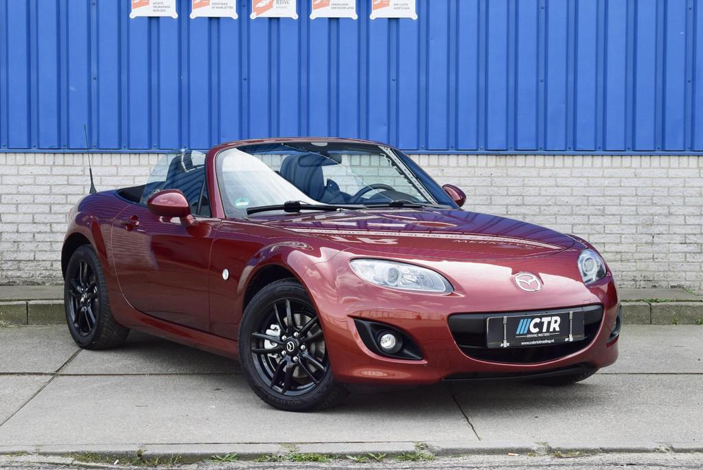 Mazda MX-5 1.8 TS+, Auto's, Mazda, Achterwielaandrijving, Gebruikt, Zwart, 4 cilinders