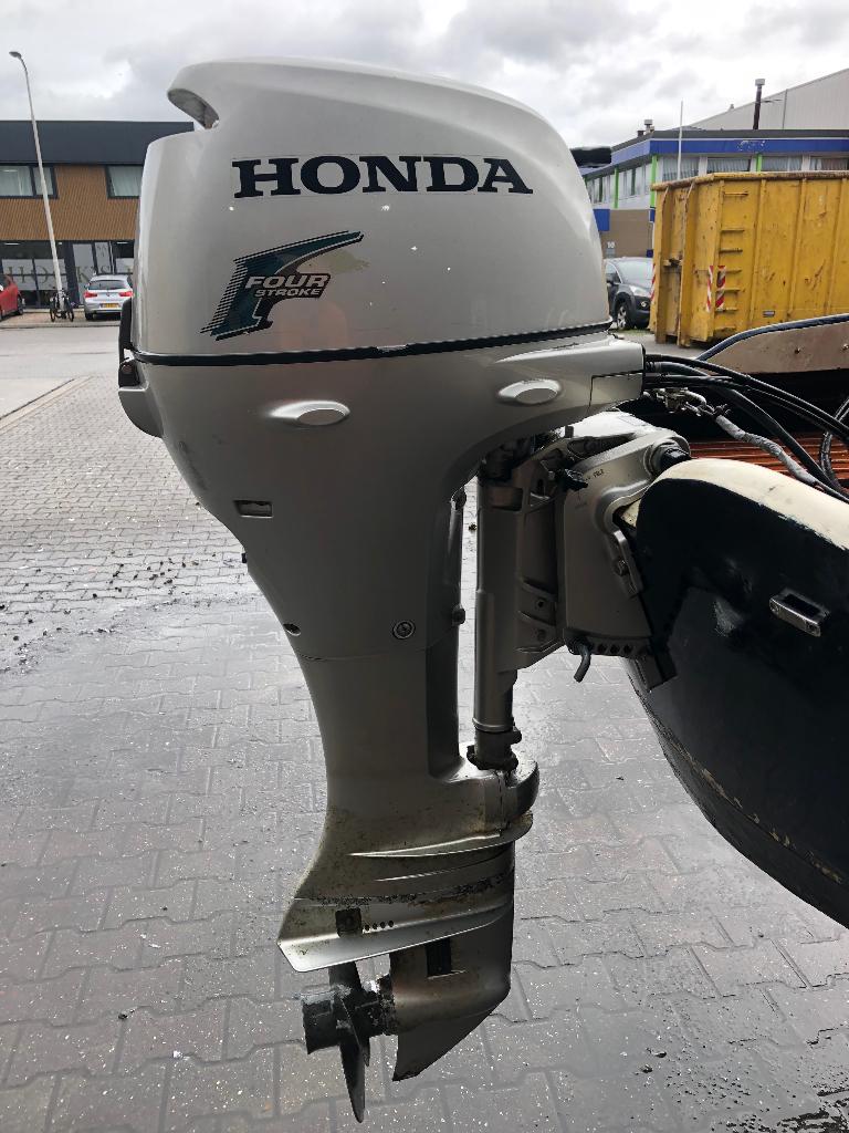 Buitenboordmotor Honda 8 pk, Watersport en Boten, Ophalen, 5 tot 10 pk, Zo goed als nieuw, Viertaktmotor