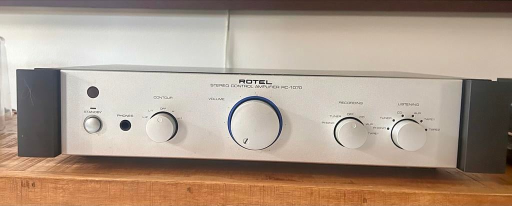 Rotel RC-1070 Stereo Control voorversterker High-End Audio, Zo goed als nieuw, Ophalen, Overige merken, Minder dan 60 watt