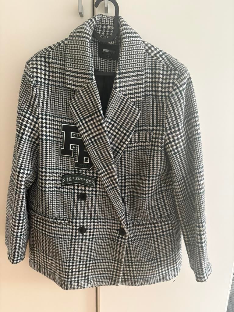 Dames jas, Ophalen, Zo goed als nieuw, Maat 38/40 (M), Zwart