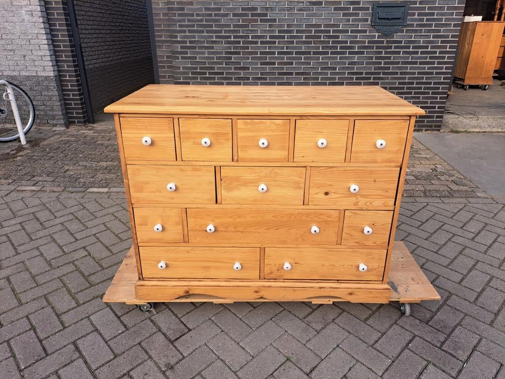 Grenen ladekast commode  55 cm Diep, Ophalen, RoDeKo Volendam, R.kooij65@gmail.com, Gebruikt