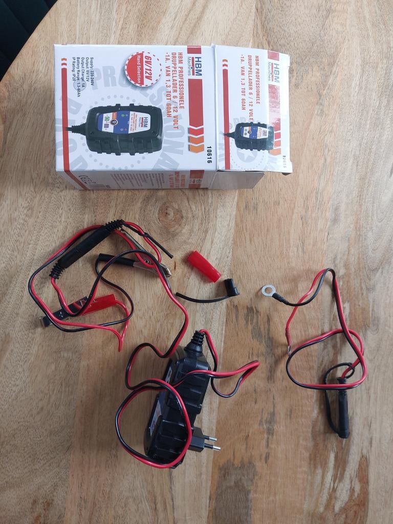 HBM druppellader 6/12 volt, Ophalen of Verzenden, Gebruikt