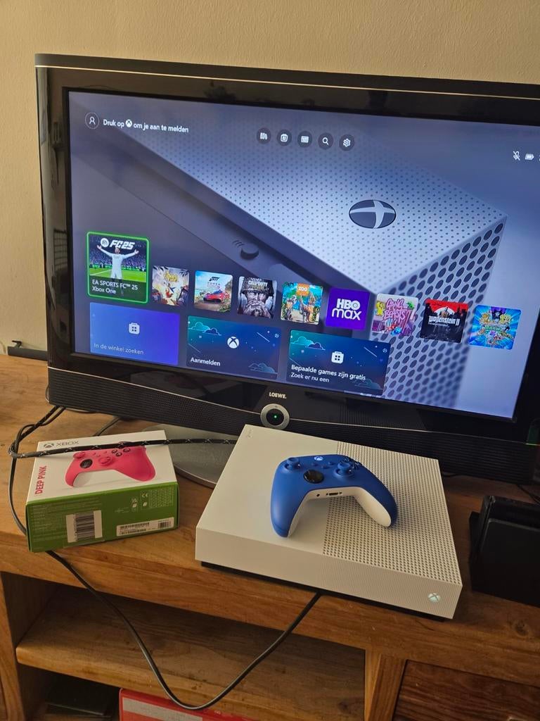 Xbox one, Spelcomputers en Games, Spelcomputers | Xbox One, Ophalen, Zo goed als nieuw, 1 TB, Met 1 controller